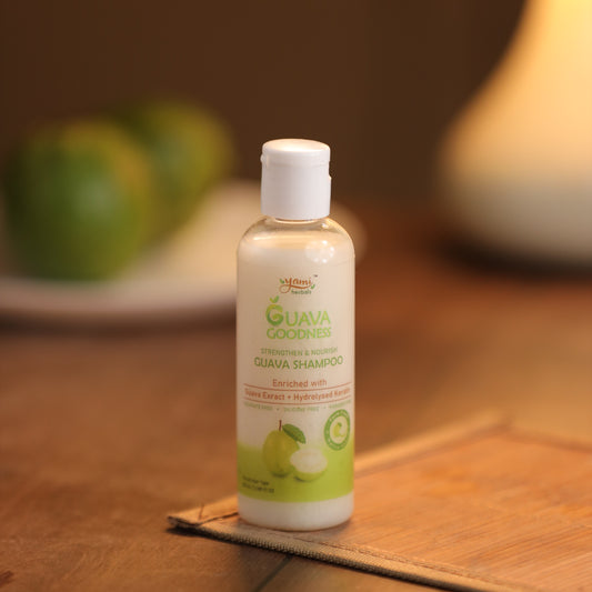 Guava Shampoo: Guava Extract + Hydrolysed Keratin